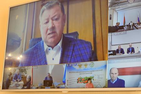 В.И. Кашин выступил на комиссии парламентского собрания Союза Беларуси и России по аграрным вопросам