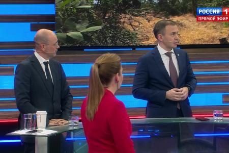 Юрий Афонин в эфире «России-1»: Геннадий Зюганов и КПРФ сыграли важную роль в налаживании связей России со стратегическими партнерами