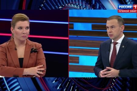Юрий Афонин в эфире «России-1»: Наше будущее зависит от успехов нашей армии, а не от исхода американских или европейских выборов
