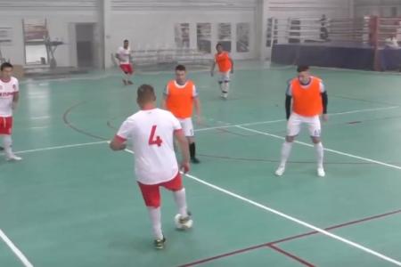 Команда ФК «КПРФ-Калуга» одержала победу в первом матче зимнего сезона