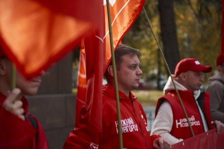 Нижегородская область: «Не забудем! Не простим! Капитализм, стреляющий в Россию»
