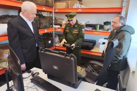 Виктор Соболев встретился со студентами Тюменского госуниверситета, посетил новый корпус и военно-учебный центр вуза