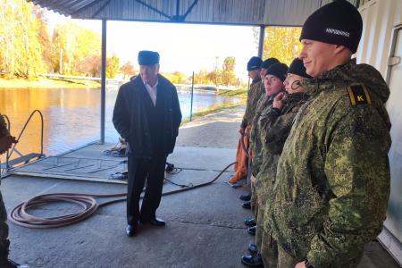 Виктор Соболев посетил Тюменское высшее военно-инженерное командное училище