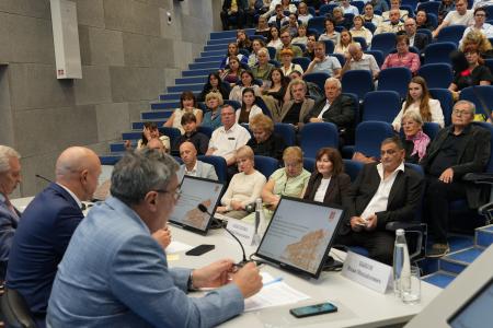 Краснодарский край. Н.И. Осадчий выступил в Кубанском государственном медицинском университете