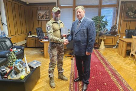 В.И. Кашин провел встречу с бойцами СВО