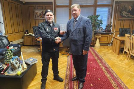 В.И. Кашин провел встречу с бойцами СВО