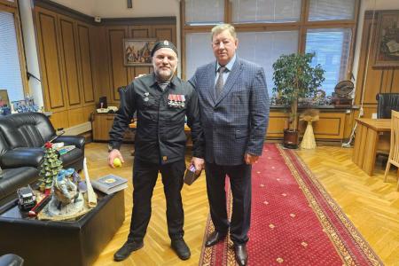 В.И. Кашин провел встречу с бойцами СВО