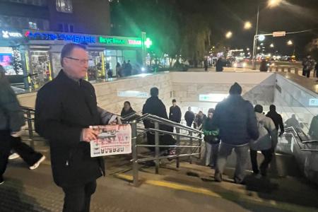 Москва. Красногвардейцы в городе!
