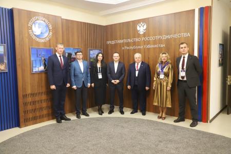 Казбек Тайсаев прибыл в Узбекистан в составе группы Международных наблюдателей от МПА СНГ