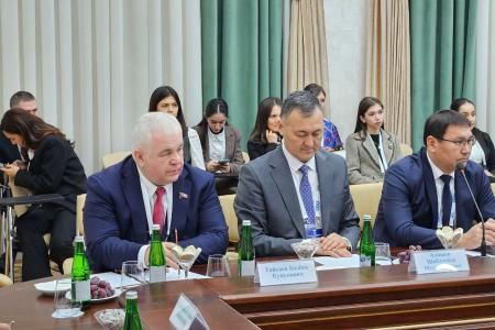 Казбек Тайсаев прибыл в Узбекистан в составе группы Международных наблюдателей от МПА СНГ