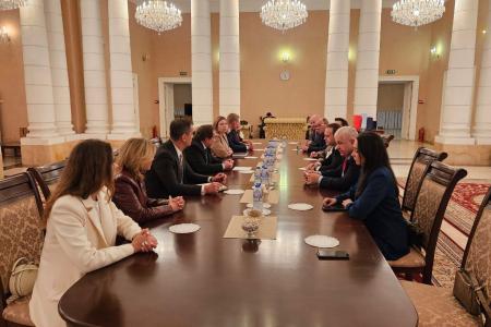 Казбек Тайсаев прибыл в Узбекистан в составе группы Международных наблюдателей от МПА СНГ