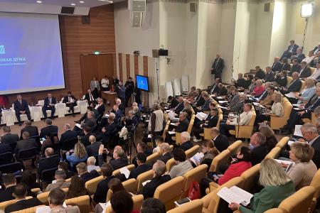 Доклад В.И. Кашина на парламентских слушаниях на тему: «Приоритетные направления законодательного обеспечения развития агропромышленного комплекса»