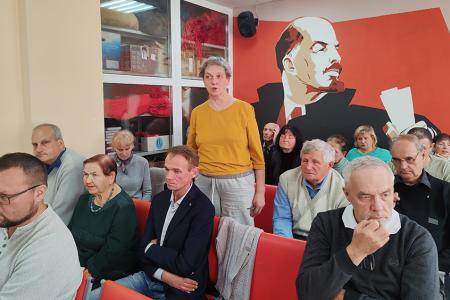 В Ивановском обкоме КПРФ состоялись ежеквартальные занятия по политпросвещению для партийного и комсомольского актива региона