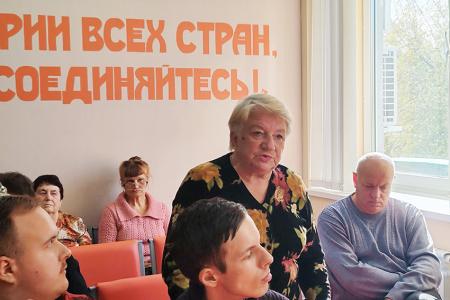 В Ивановском обкоме КПРФ состоялись ежеквартальные занятия по политпросвещению для партийного и комсомольского актива региона