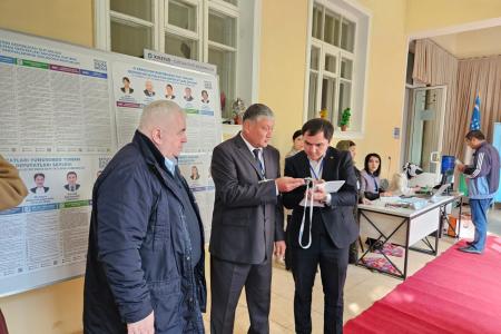 Завершилась работа Казбека Тайсаева в качестве международного наблюдателя на парламентских выборах в Узбекистане