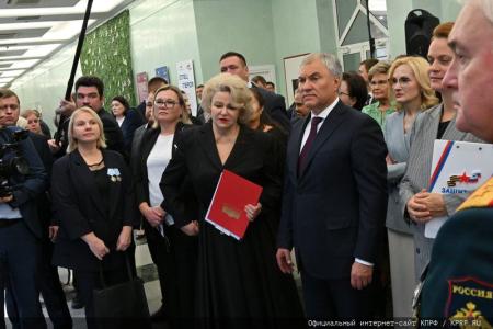 Г.А. Зюганов принял участие в открытии выставки «Отец Героя»