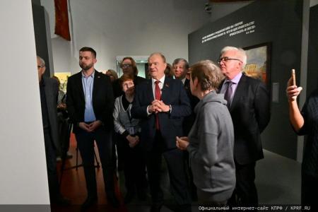 Г.А. Зюганов принял участие в открытии выставки «Ленин» в Государственном Историческом музее