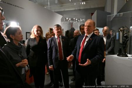 Г.А. Зюганов принял участие в открытии выставки «Ленин» в Государственном Историческом музее
