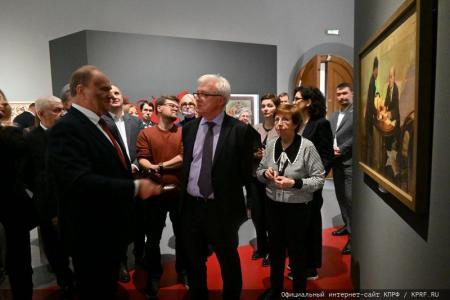 Г.А. Зюганов принял участие в открытии выставки «Ленин» в Государственном Историческом музее
