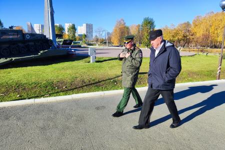 Виктор Соболев посетил Тюменское высшее военно-инженерное командное училище