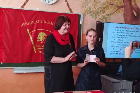 Коммунисты проводят Дни Комсомола в школах Забайкалья