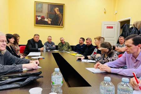 Рабочий визит Анастасии Удальцовой в Санкт-Петербург