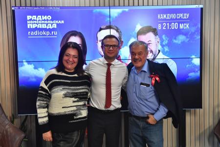 На радио «Комсомольская правда» состоялась «Партийная среда» с Владимиром Исаковым