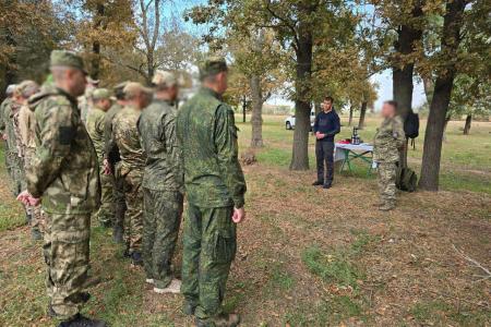 Коммунисты наградили бойцов полка, сформированного в Ульяновске и участвующего в СВО