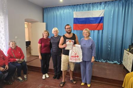 Херсонская область. В Геническом клубе инвалидов по слуху состоялся турнир по настольному теннису