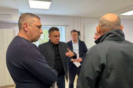 Член ЦК КПРФ Айрат Гибатдинов посетил третий корпус социально-реабилитационного центра имени Е.М. Чучкалова в Ульяновске
