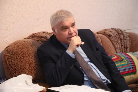 Лидер омских коммунистов Андрей Алехин встретился с районными активистами