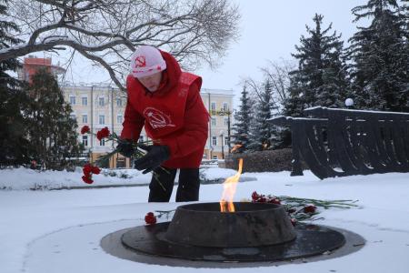 Омск снова красный! Местные коммунисты и комсомольцы отметили дату освобождения города от колчаковцев