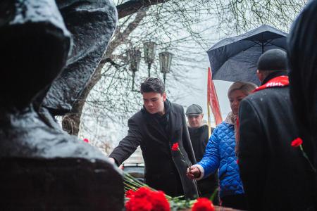 107-я годовщина Великой Октябрьской социалистической революции в Красноярском крае