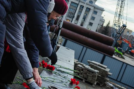 107-я годовщина Великой Октябрьской социалистической революции в Красноярском крае