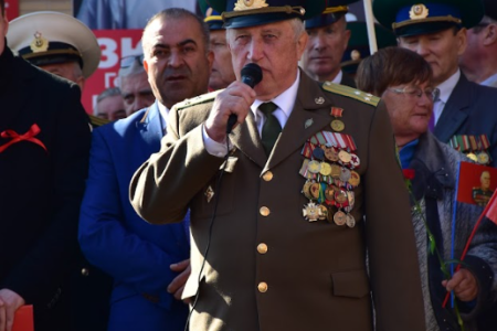 Юрий Афонин принял участие в открытии памятника Сталину в городе Находке Приморского края