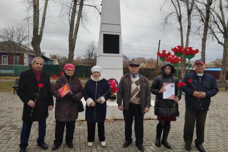 В Рязани прошли торжественные мероприятия в честь 107-й годовщины Великого Октября