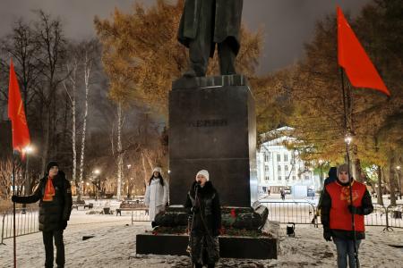Коммунисты Пермского края отметили годовщину Великого Октября