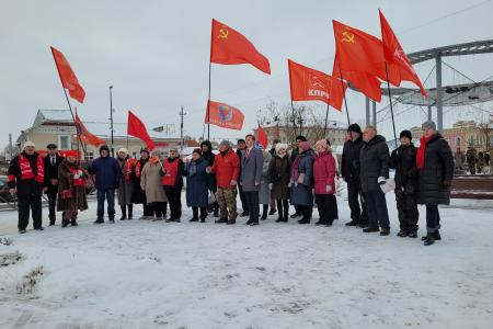 Коммунисты Пермского края отметили годовщину Великого Октября