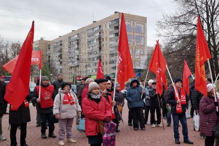 В Рязани прошли торжественные мероприятия в честь 107-й годовщины Великого Октября