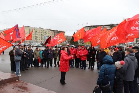 День Великого Октября в Сталинграде
