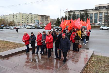 День Великого Октября в Сталинграде