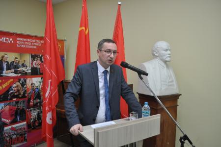 Репортаж о проведении XX конференция Санкт-Петербургского городского отделения КПРФ