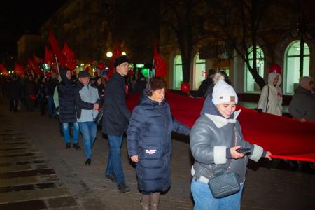107-я годовщина Великого Октября Пензе