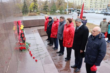 День Великого Октября в Сталинграде