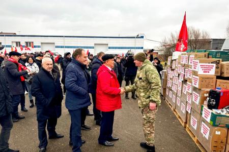 Нижегородские коммунисты приняли участие в отправке 131-го гуманитарного конвоя КПРФ