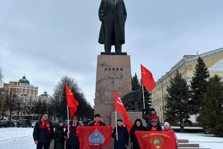 107-летие Великого Октября отпраздновали в Марий Эл