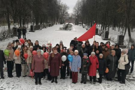 107-летие Великого Октября отпраздновали в Марий Эл