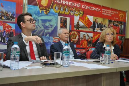 Репортаж о проведении XX конференция Санкт-Петербургского городского отделения КПРФ