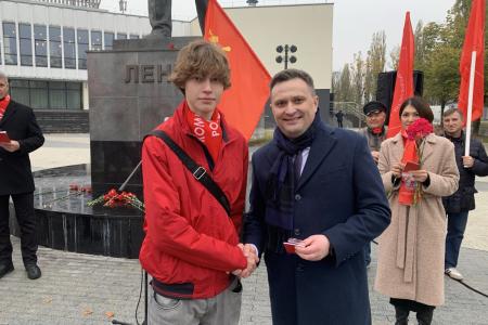 Великий Октябрь навсегда в сердцах Калининградских коммунистов!