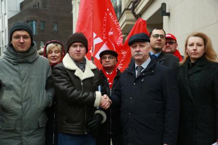 Руки прочь от Ленинского наследия! Акция КПРФ в Москве